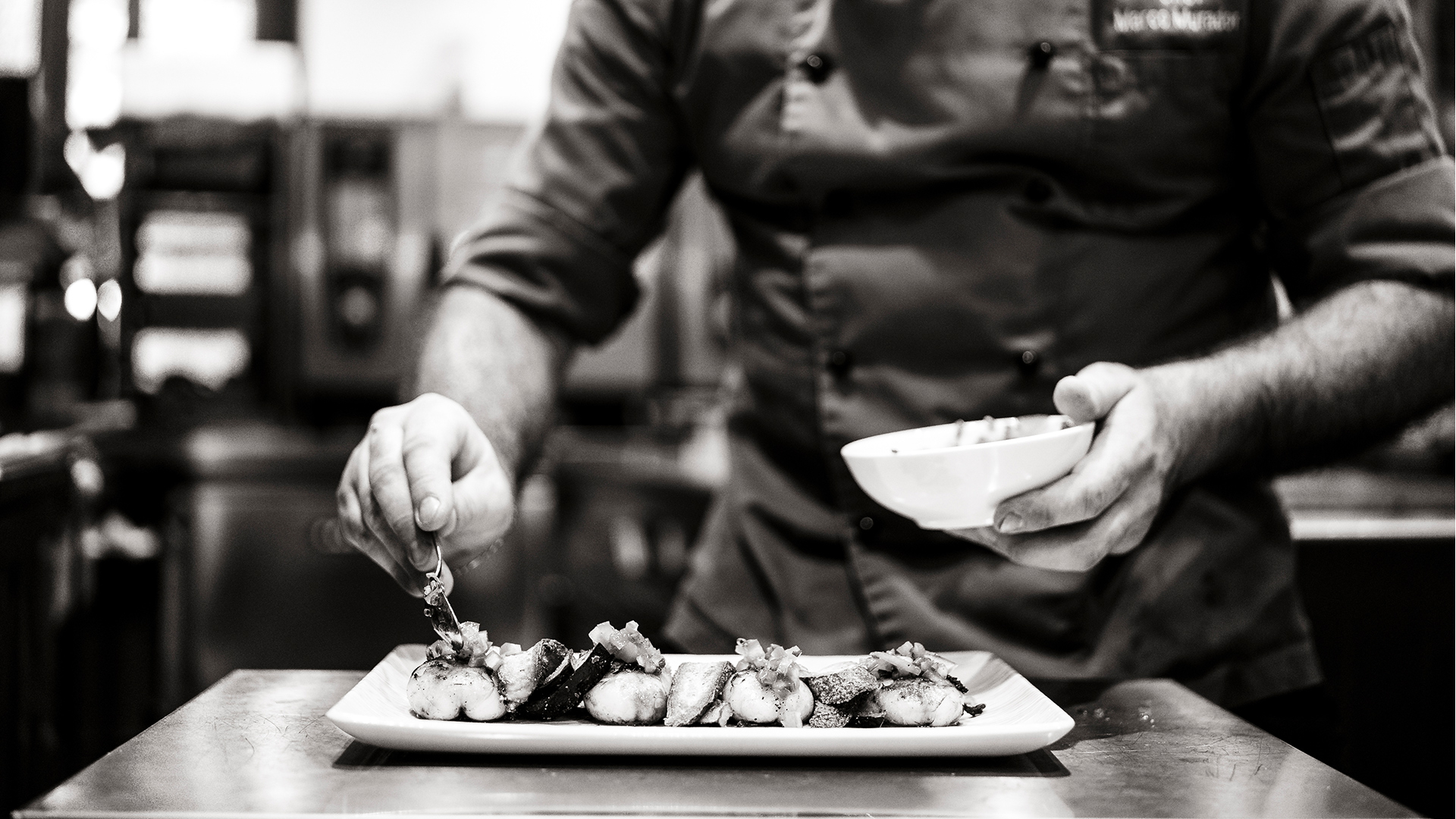 Chef in cucina